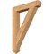 Ekena Millwork Traditional Arts & Crafts Smooth Bracket, Western Red Cedar, 5 1/2"W x 36"D x 48"H BKT06X36X48TRA03SWR - alternate 1